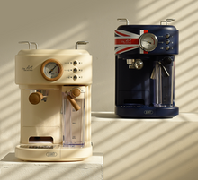 Load image into Gallery viewer, Planit Home Cafe Espresso The Art 3-in-1 Coffee Machine Union Jack Blue PCM-GF21BL