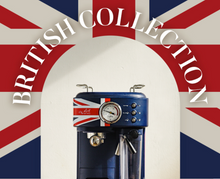 Load image into Gallery viewer, Planit Home Cafe Espresso The Art 3-in-1 Coffee Machine Union Jack Blue PCM-GF21BL