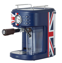 Load image into Gallery viewer, Planit Home Cafe Espresso The Art 3-in-1 Coffee Machine Union Jack Blue PCM-GF21BL
