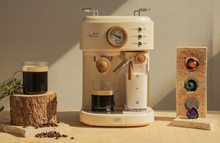 Load image into Gallery viewer, Planit Home Cafe Espresso The Art 3-in-1 Coffee Machine Union Jack Blue PCM-GF21BL
